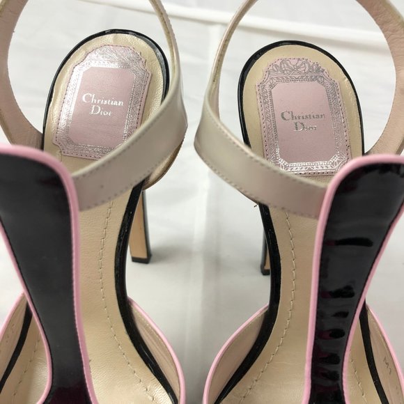 Rare Christian Dior Pearlized Platform Mary Janes - Picture 7 of 8